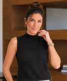 Women's Premium Ribbed Merino Wool Sweater Vest | Briggi