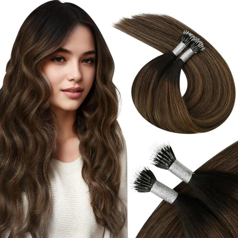 Hair Extension Micro Beads - Straight Hair Hair Extension Micro Beads - Straight Hair