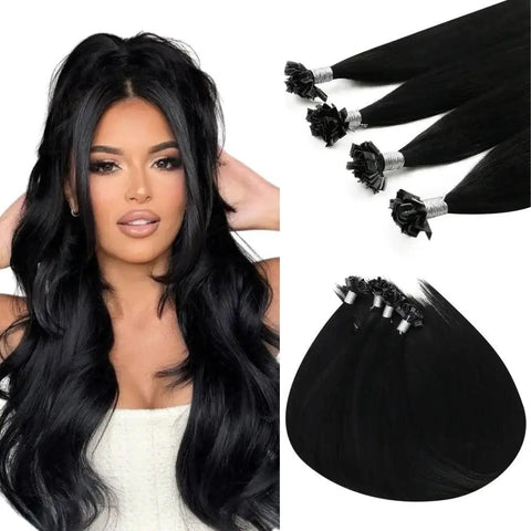 Hair Extension Micro Beads - Straight Hair Hair Extension Micro Beads - Straight Hair