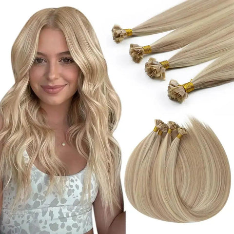 Hair Extension Micro Beads - Straight Hair Hair Extension Micro Beads - Straight Hair