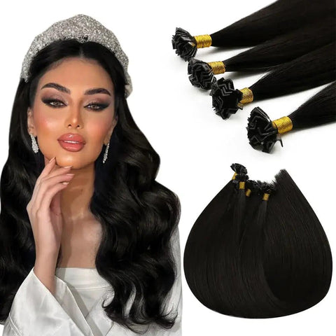 Hair Extension Micro Beads - Straight Hair Hair Extension Micro Beads - Straight Hair