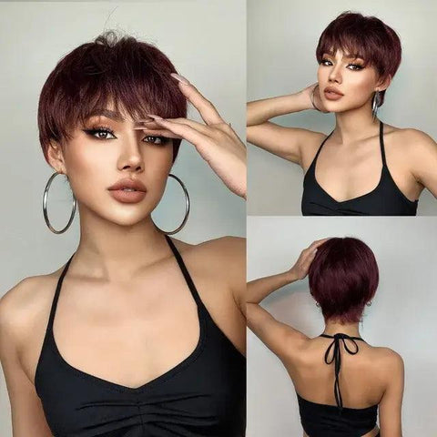 Short Straight Lace Wig Short Straight Lace Wig