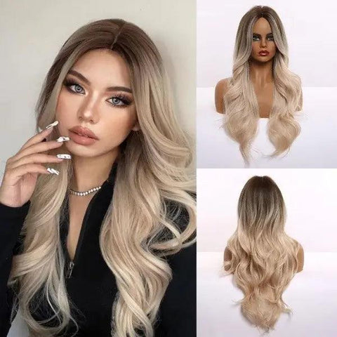 Wavy Human Hair Lace Wig Wavy Human Hair Lace Wig