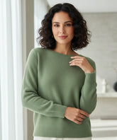 Women's Thick Cashmere Sweater Elegant Knit | Sofih