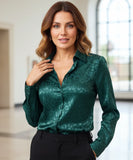 Comprar blusa social feminina em cetim seda para escritório, reuniões e looks casuais refinados em promoção ZARA