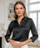 Comprar blusa social feminina em cetim seda para escritório, reuniões e looks casuais refinados em promoção ZARA