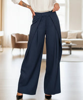 Women’s Wide Leg Tailored Pants High Waist | Trali