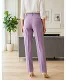 Women's High Waist Tailored Pants with Front Pleats | Helô