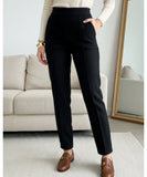 Comprar calça moletom feminina alfaiataria com bolsos cintura alta confortável e elegante barato ou em promoção ZARA