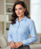 Women's Long Sleeve Cotton Dress Shirt | Nah