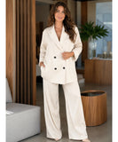 Women's Tailored Blazer and Pants Set Premium | Ellien