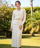 Comprar Conjunto Feminino Alfaiataria Tricot Preto para Trabalho e Festas barato - ZARA