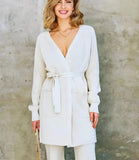 Comprar Conjunto Feminino Tricot Elegante para Trabalho e Eventos Off White ZARA