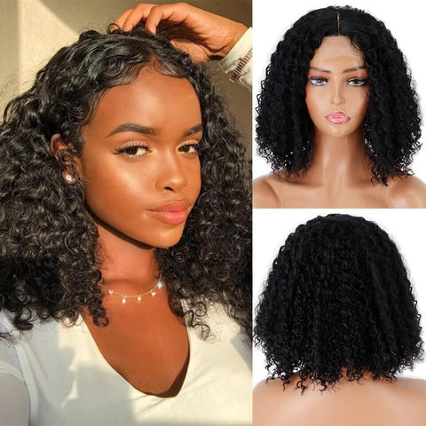 Curly Short Hair Lace - Anellace Curly Short Hair Lace - Anellace