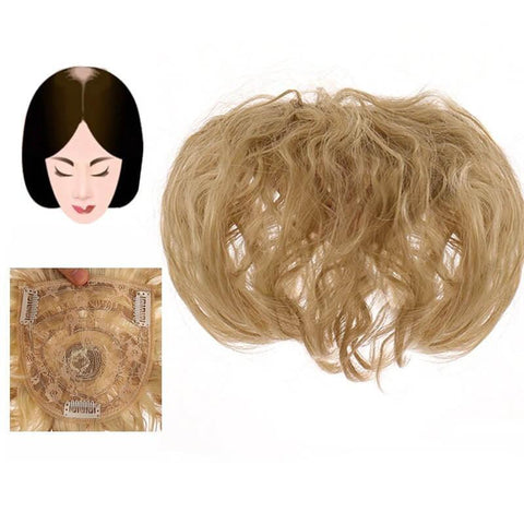 Invisible Lace Curly Hair Topper - Anellace Invisible Lace Curly Hair Topper - Anellace