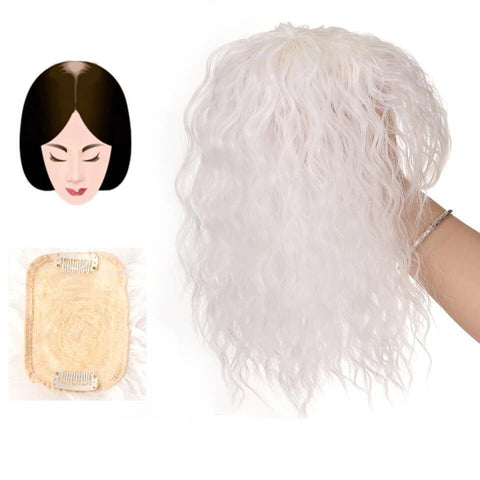 Invisible Lace Curly Hair Topper - Anellace Invisible Lace Curly Hair Topper - Anellace