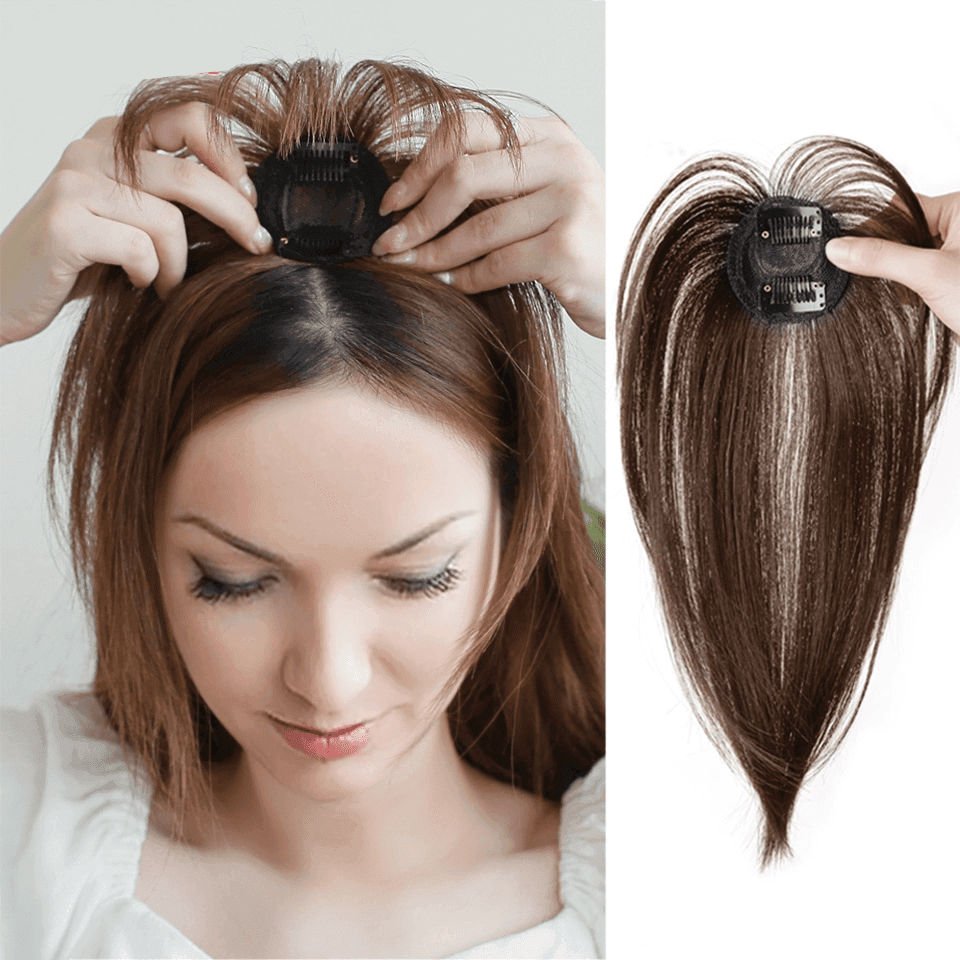 Invisible Lace Straight Hair Topper - Anellace Invisible Lace Straight Hair Topper - Anellace