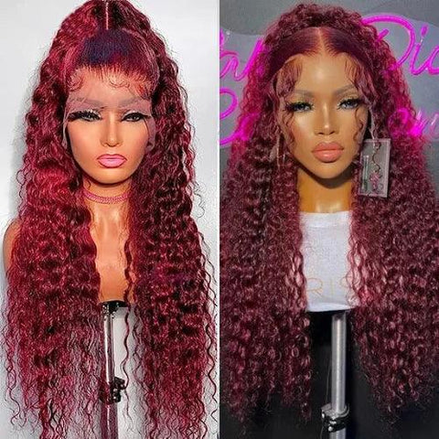 Long Body Curly Lace Front Wig - Synthetic Fiber - Versatile Styling Option Long Body Curly Lace Front Wig - Synthetic Fiber - Versatile Styling Option