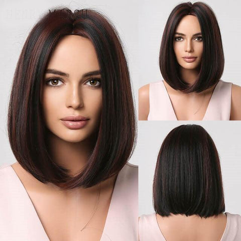 Lace Medium Straight Hair Wig - Anellace Lace Medium Straight Hair Wig - Anellace
