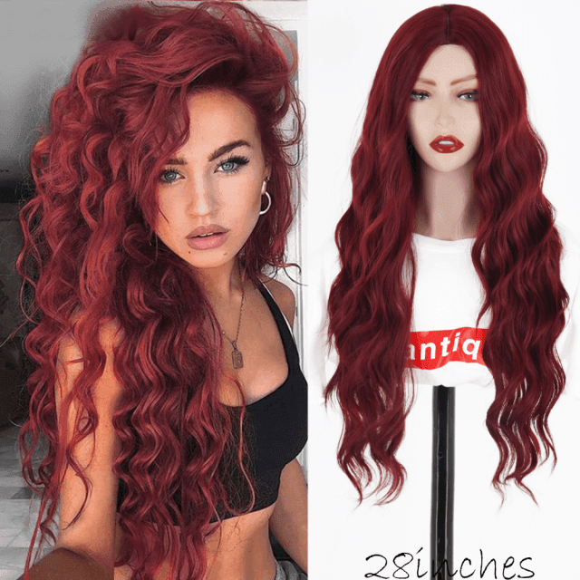 Long Wavy Hair Lace Wig - Anellace Long Wavy Hair Lace Wig - Anellace