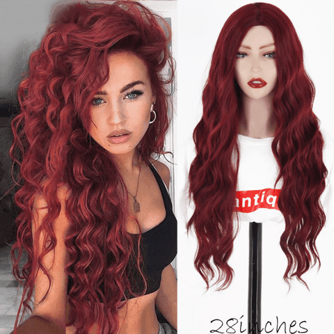 Long Wavy Hair Lace Wig - Anellace Long Wavy Hair Lace Wig - Anellace