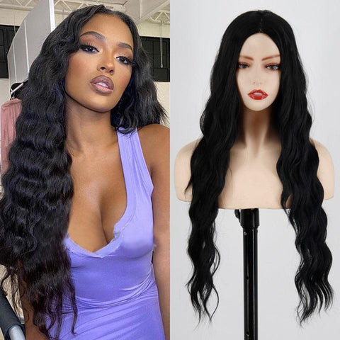 Long Wavy Hair Lace Wig - Anellace Long Wavy Hair Lace Wig - Anellace