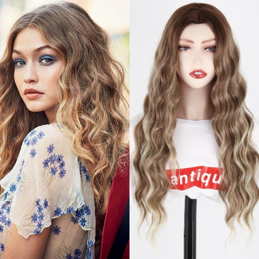 Long Wavy Hair Lace Wig - Anellace Long Wavy Hair Lace Wig - Anellace