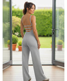 Comprar macacão feminino longo pantalona perna larga casual confortável em promoção ZARA