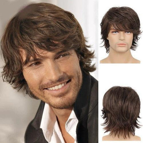Medium Length Male Wig - Anellace Medium Length Male Wig - Anellace