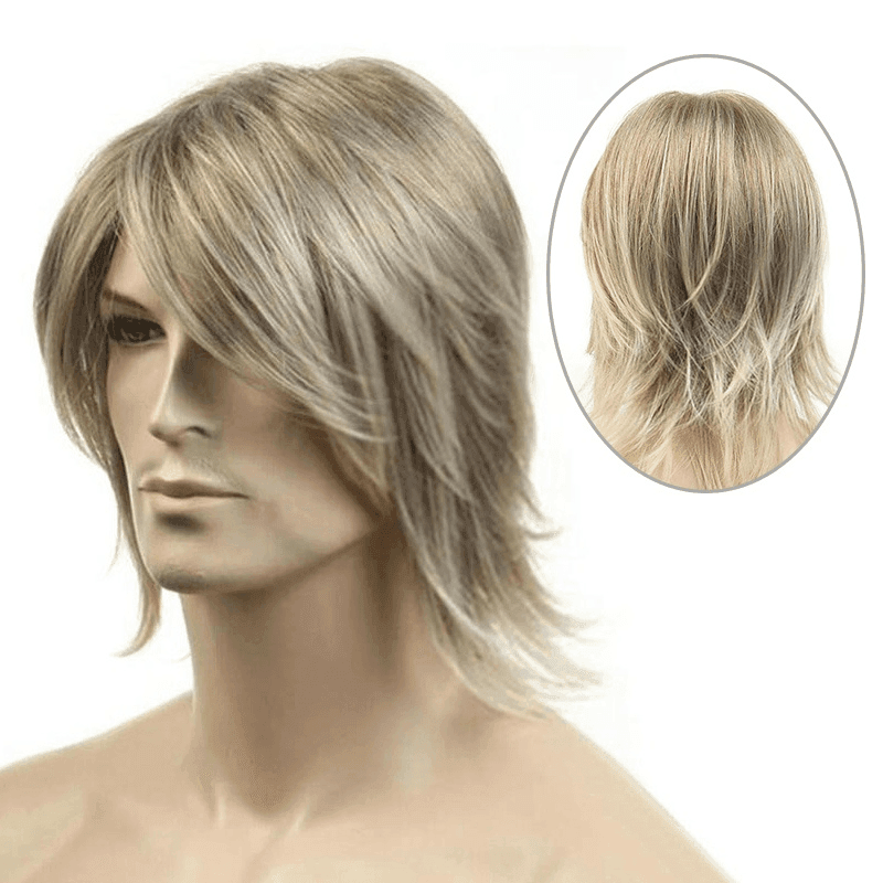 Medium Length Male Wig - Anellace Medium Length Male Wig - Anellace