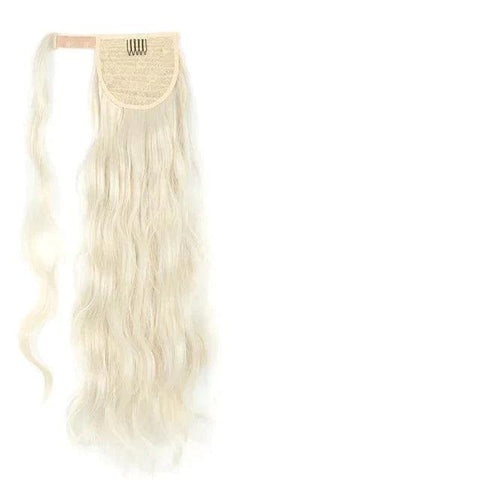 Organic Wavy Ponytail Hair Extension - Anellace Organic Wavy Ponytail Hair Extension - Anellace