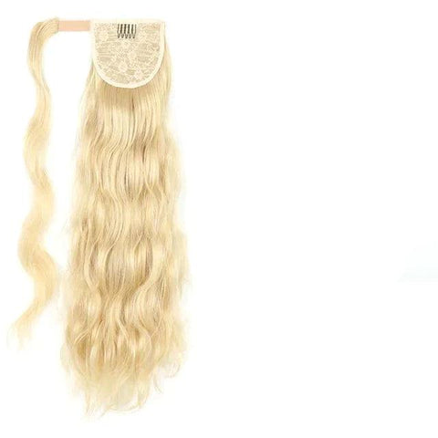 Organic Wavy Ponytail Hair Extension - Anellace Organic Wavy Ponytail Hair Extension - Anellace