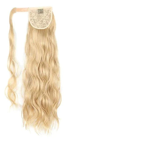 Organic Wavy Ponytail Hair Extension - Anellace Organic Wavy Ponytail Hair Extension - Anellace