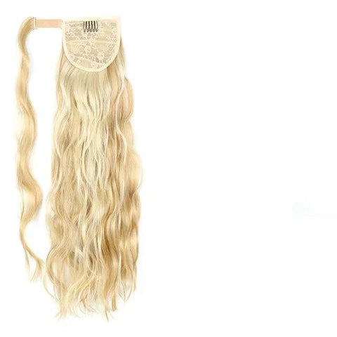 Organic Wavy Ponytail Hair Extension - Anellace Organic Wavy Ponytail Hair Extension - Anellace