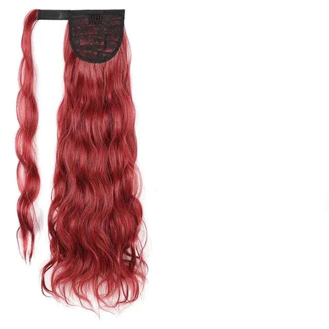 Organic Wavy Ponytail Hair Extension - Anellace Organic Wavy Ponytail Hair Extension - Anellace