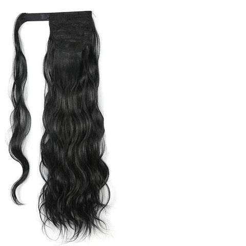 Organic Wavy Ponytail Hair Extension - Anellace Organic Wavy Ponytail Hair Extension - Anellace