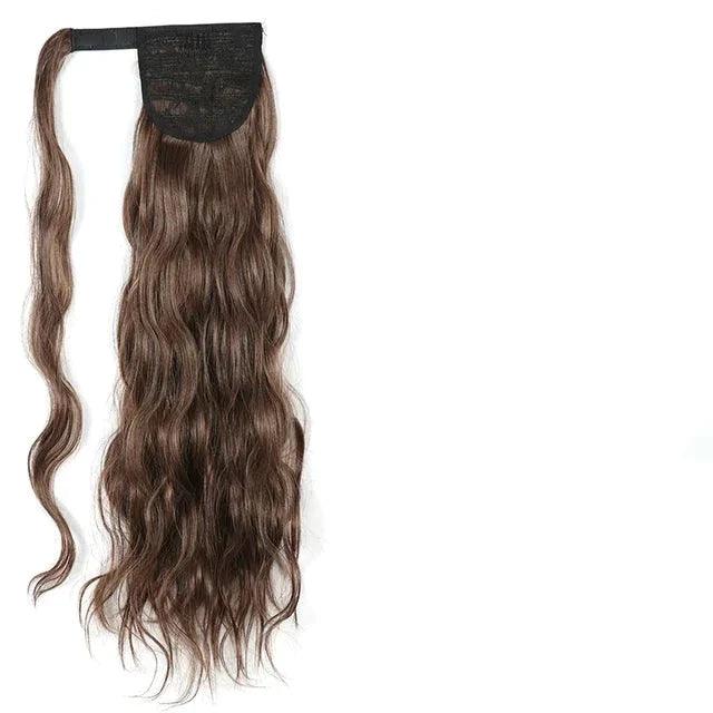 Organic Wavy Ponytail Hair Extension - Anellace Organic Wavy Ponytail Hair Extension - Anellace