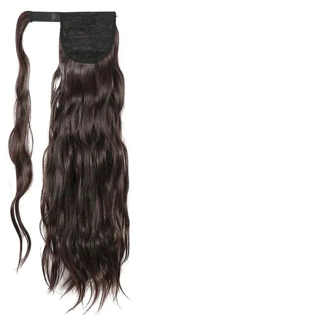 Organic Wavy Ponytail Hair Extension - Anellace Organic Wavy Ponytail Hair Extension - Anellace