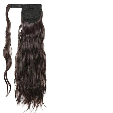 Organic Wavy Ponytail Hair Extension - Anellace Organic Wavy Ponytail Hair Extension - Anellace