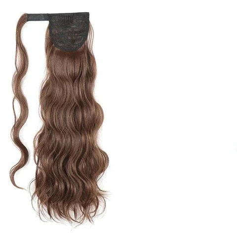 Organic Wavy Ponytail Hair Extension - Anellace Organic Wavy Ponytail Hair Extension - Anellace
