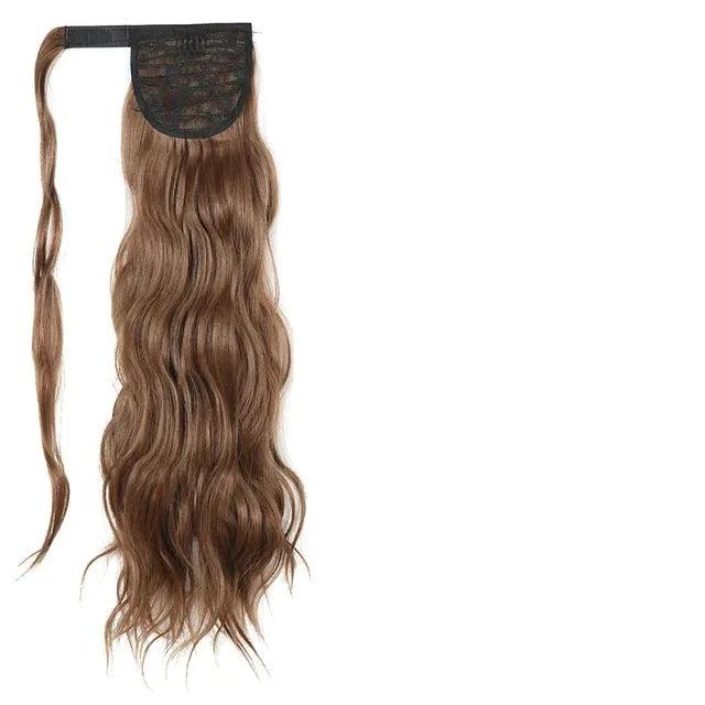 Organic Wavy Ponytail Hair Extension - Anellace Organic Wavy Ponytail Hair Extension - Anellace