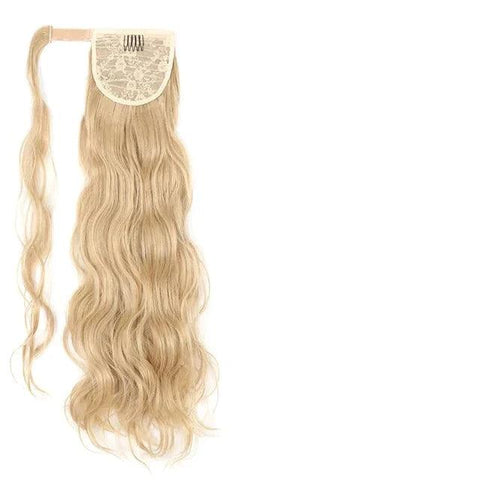 Organic Wavy Ponytail Hair Extension - Anellace Organic Wavy Ponytail Hair Extension - Anellace