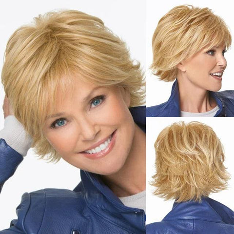 Peruca Lace Cabelo Curto Ondulado - Anellace Peruca Lace Cabelo Curto Ondulado - Anellace