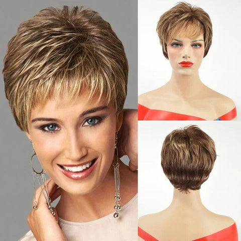 Peruca Lace Cabelo Curto Ondulado - Anellace Peruca Lace Cabelo Curto Ondulado - Anellace