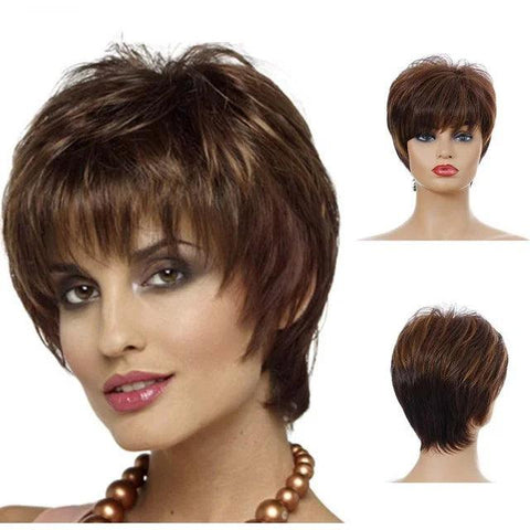 Peruca Lace Cabelo Curto Ondulado - Anellace Peruca Lace Cabelo Curto Ondulado - Anellace