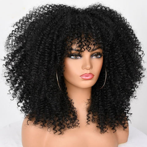 Short Afro Curly Hair Lace - Anellace Short Afro Curly Hair Lace - Anellace