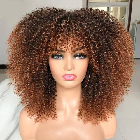 Short Afro Curly Hair Lace - Anellace Short Afro Curly Hair Lace - Anellace