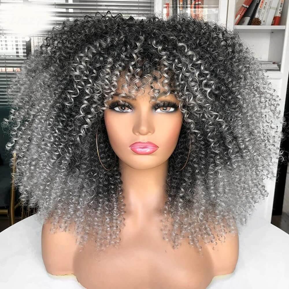 Short Afro Curly Hair Lace - Anellace Short Afro Curly Hair Lace - Anellace