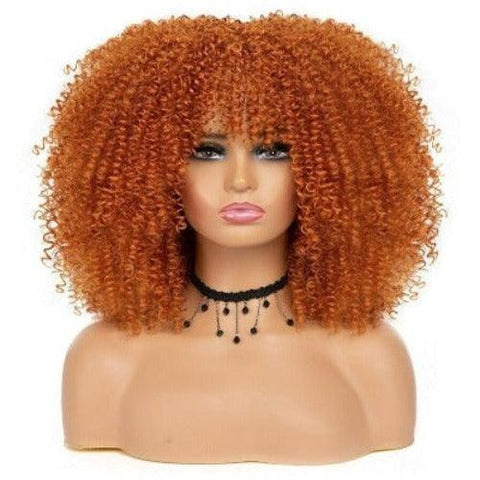 Short Afro Curly Lace Wig - Anellace Short Afro Curly Lace Wig - Anellace
