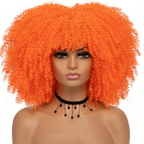 Short Afro Curly Lace Wig - Anellace Short Afro Curly Lace Wig - Anellace